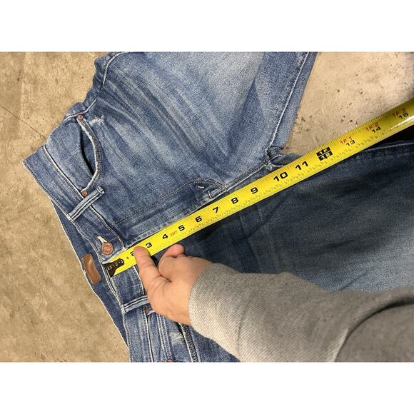 Mother The Runaway Step Fray Blue Jeans In Leaps And Bounds size 29 X 30 - Picture 14 of 16